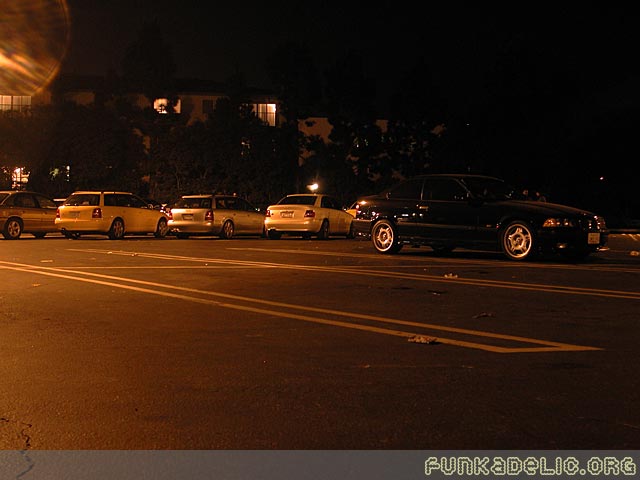 M3 parking by his lonesome