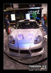 Patritti Rennsport Design's F1 Status 996TT in the Xtant booth