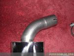 joint from the rear of the rear muffler