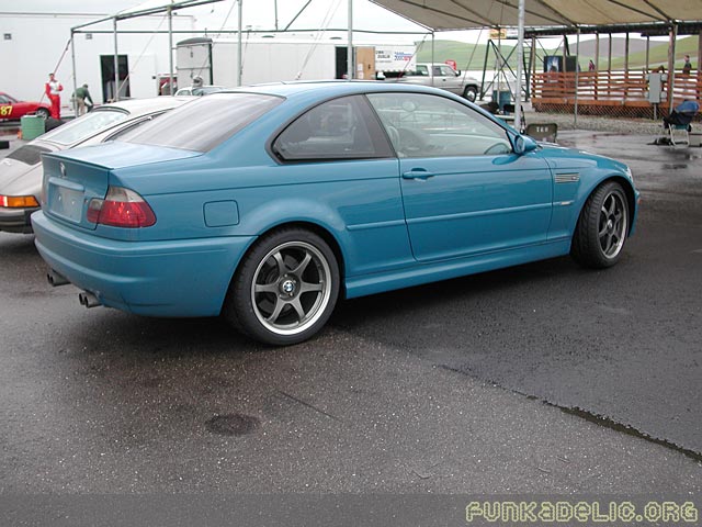 E46 M3 w/ 18" SSR Comps