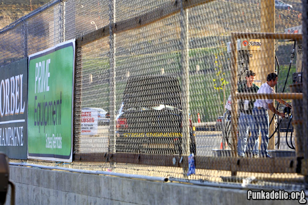 Paul filling up on the 100 octane :)