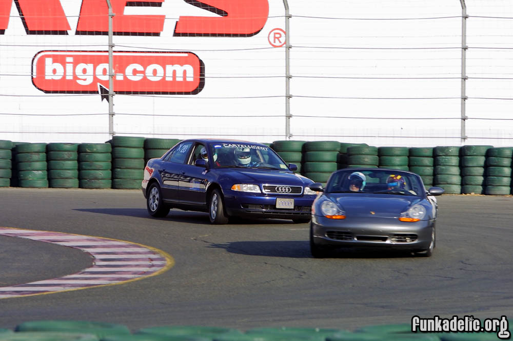 Steve S. following a Boxter around 11