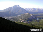 Banff from the gondola