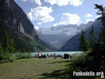 Lake Louise from the Chateau Lake Louise