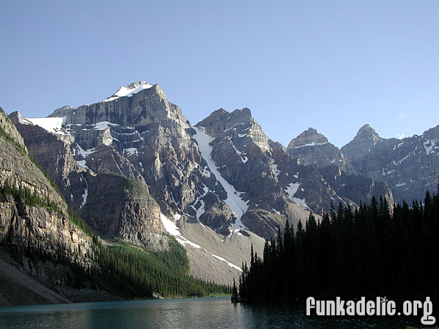 Moraine Lake and the Valley of the Ten Peaks