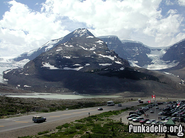 Columbia Icefield and Athabasca Glacier