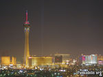 View of the Stratosphere et al. from the Plaza Hotel