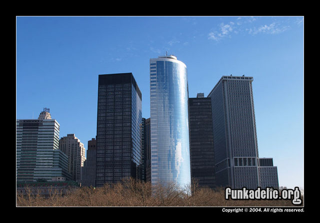 Lower Manhattan skyline