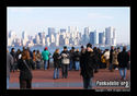 Manhattan skyline from the Statue of Liberty
