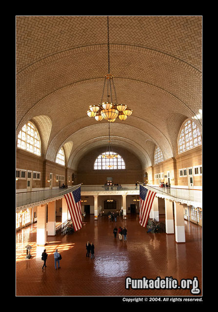 Ellis Island Registry Room