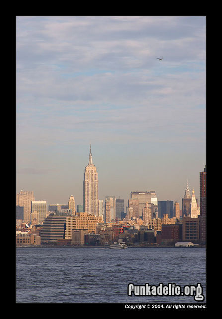 Empire State Building in the distance