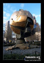 WTC Bronze Sphere memorial in Battery Park