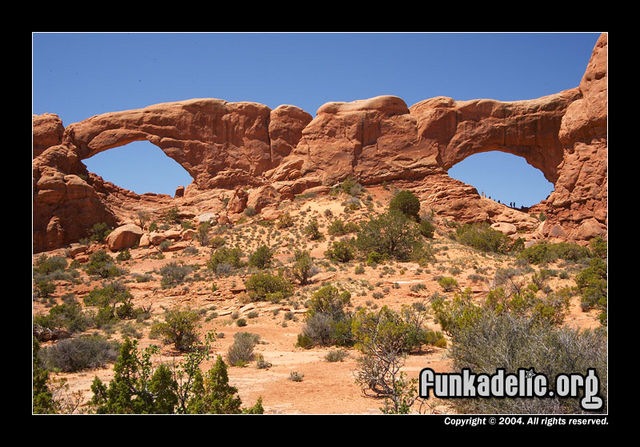 South and North Window, Arches NP