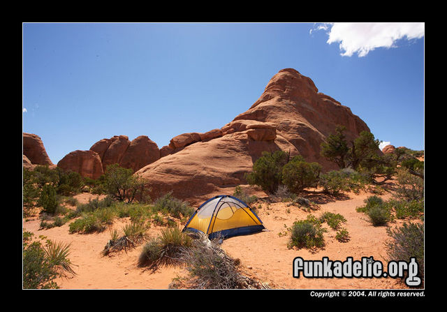 Devil's Garden campground, Arches NP