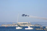 alcatraz in the background