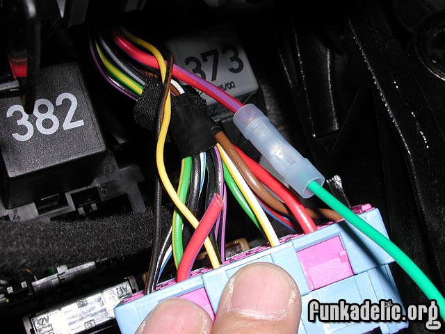 Butt connect the wire to the pump wire from the IC mister controller